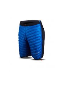 TRIMM - Spodnie Trimm RONDO SHORT. Kolor: niebieski, szary, wielokolorowy. Długość: krótkie. Sezon: zima. Sport: turystyka piesza