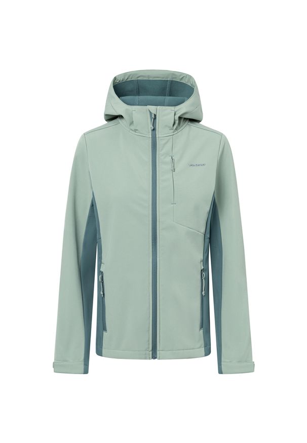 Viking - Kurtka damska VIKING Kerns Lady Softshell. Kolor: zielony. Materiał: softshell. Sport: turystyka piesza