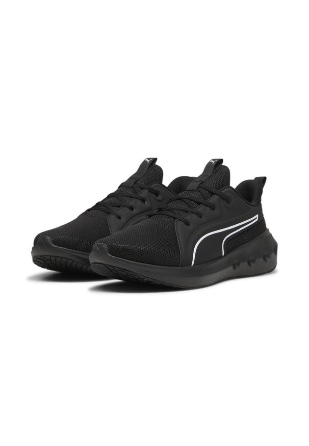 Puma - Buty do biegania SOFTRIDE Carson PUMA Black White. Kolor: biały, wielokolorowy, czarny. Materiał: materiał, syntetyk