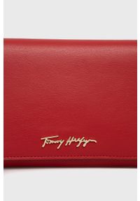 TOMMY HILFIGER - Tommy Hilfiger Torebka kolor czerwony. Kolor: czerwony. Rodzaj torebki: na ramię #4