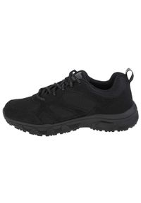 skechers - Buty do chodzenia męskie Skechers Oak Canyon Sunfair. Kolor: czarny. Sport: turystyka piesza