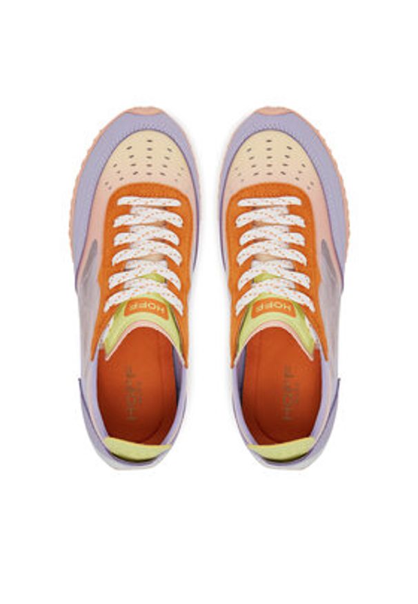HOFF Sneakersy Magpie 12510005 Fioletowy. Kolor: fioletowy. Materiał: zamsz, skóra