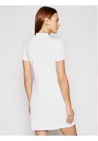 Lacoste Sukienka codzienna EF5473 Biały Slim Fit. Okazja: na co dzień. Kolor: biały. Materiał: bawełna. Typ sukienki: proste. Styl: casual #5