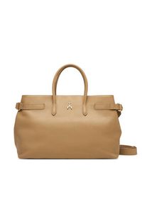 Patrizia Pepe Torebka 8B0270 L162 B775 Beżowy. Kolor: beżowy. Materiał: skórzane #6