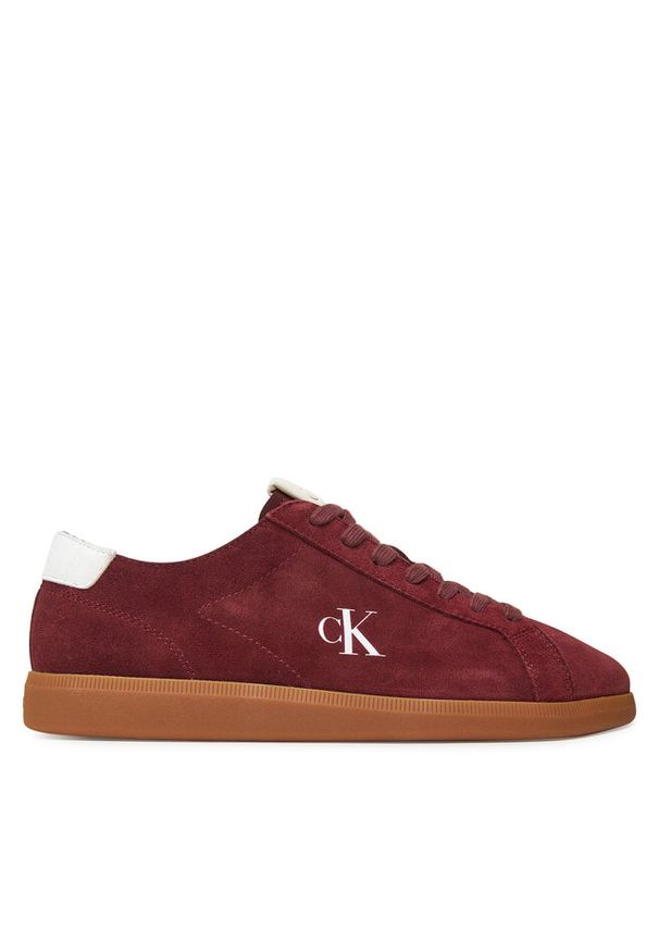 Sneakersy Calvin Klein Jeans. Kolor: czerwony