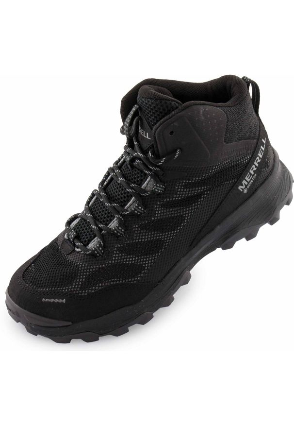 Merrell Speed Strike Mid GTX damskie buty trekkingowe, czarne, rozmiar 40. Kolor: czarny