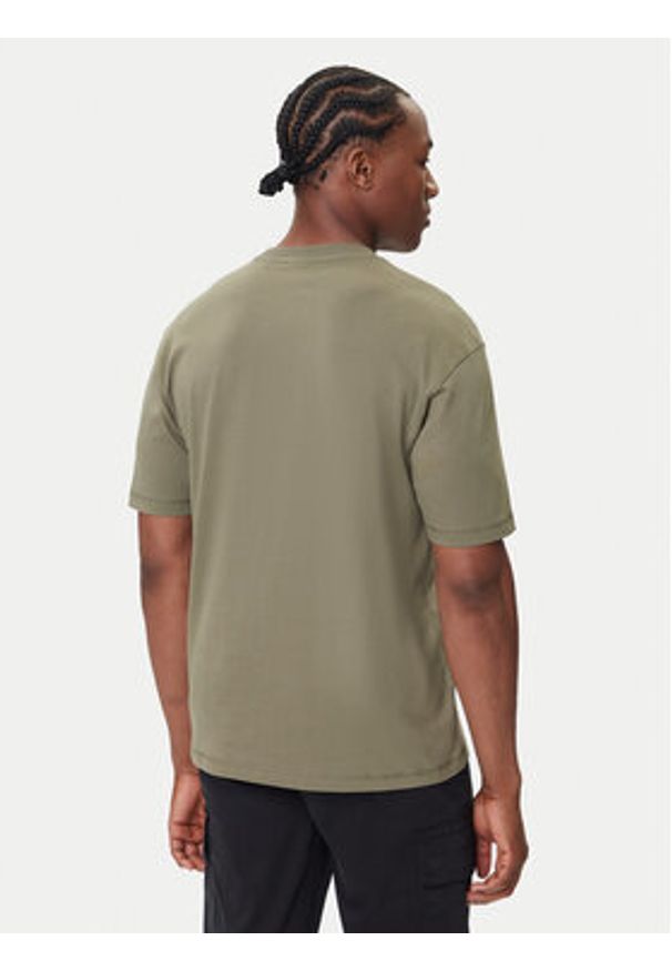 BOSS T-Shirt Te_Wagon 50546958 Zielony Relaxed Fit. Kolor: zielony. Materiał: bawełna