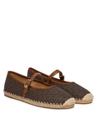 MICHAEL Michael Kors Espadryle Lynn 40R6LYFP1B Brązowy. Kolor: brązowy. Materiał: skóra #4