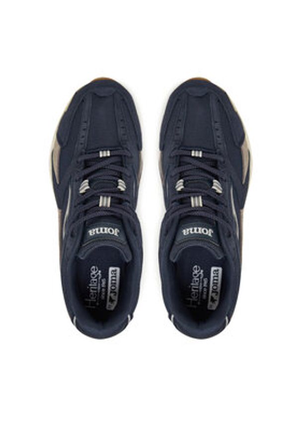 Joma Sneakersy Rt50 2503 RRT50S2503 Granatowy. Kolor: niebieski. Materiał: materiał