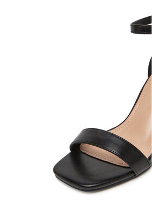 DeeZee Sandały KB-1063-5 Czarny. Kolor: czarny. Materiał: skóra