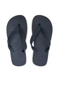 Tommy Jeans Japonki Tjw Logo Flip Flop EN0EN02447 Granatowy. Kolor: niebieski. Materiał: syntetyk