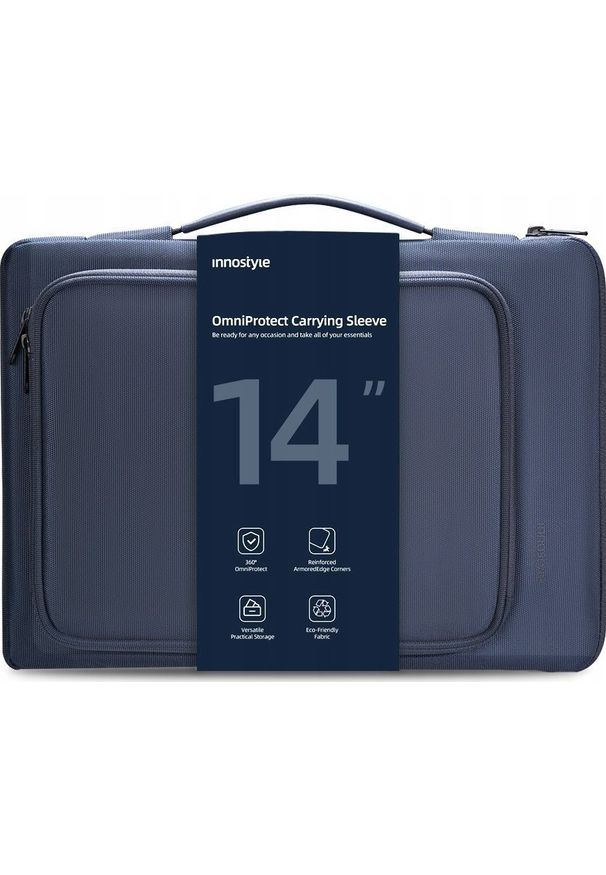 Torba Innostyle INNOSTYLE TORBA NA LAPTOPA 14" WODOODPORNA ETUI OMNIPROTECT ECO-FRIENDLY