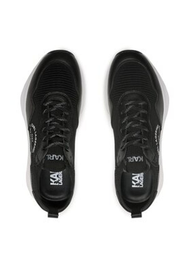 Karl Lagerfeld - KARL LAGERFELD Sneakersy KL53138 Czarny. Kolor: czarny. Materiał: materiał