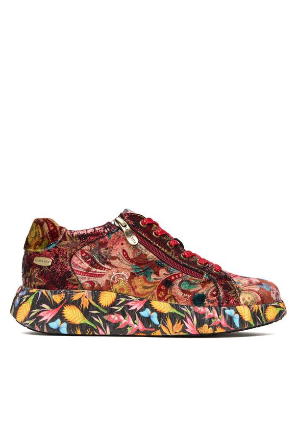 Laura Vita Sneakersy Nikito 04 Kolorowy. Materiał: materiał. Wzór: kolorowy
