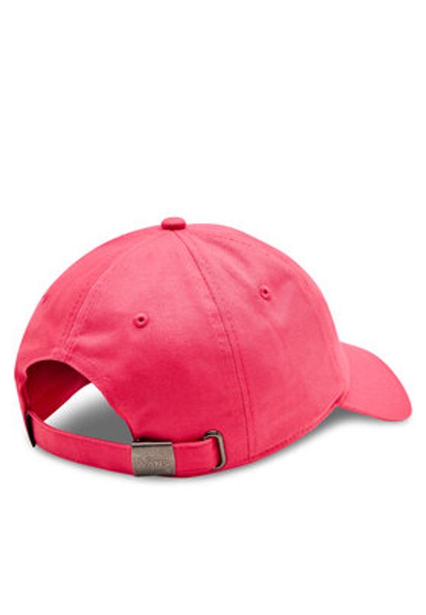 Vans Czapka z daszkiem Court Side Curved Bill Jockey VN000HEAG3X1 Różowy. Kolor: różowy. Materiał: materiał