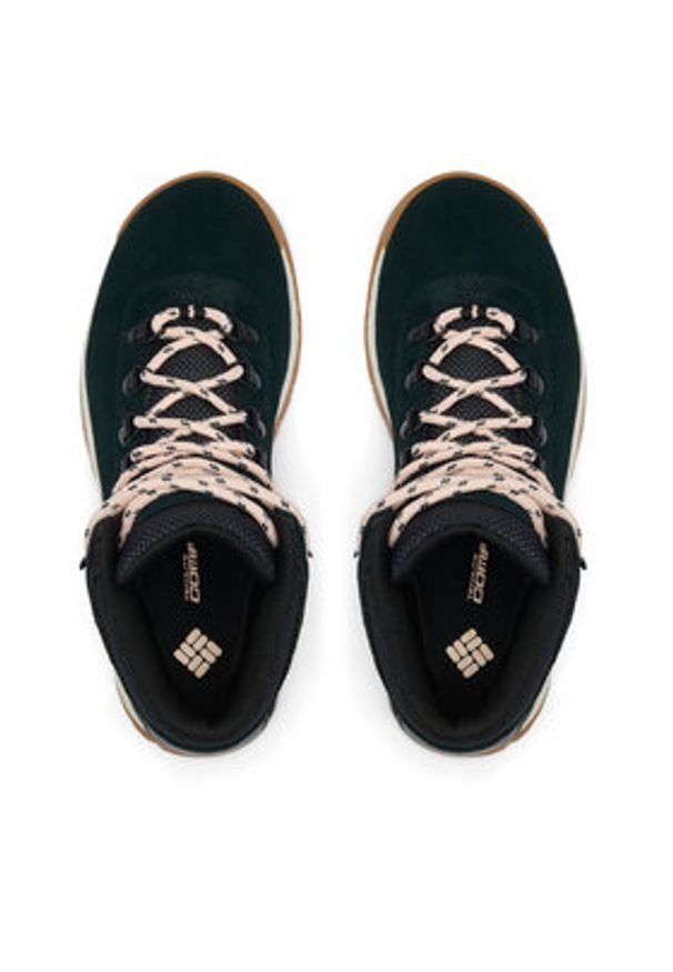 columbia - Columbia Trekkingi Newton Ridge Plus Waterproof Amped 1718821 Czarny. Kolor: czarny. Materiał: skóra, zamsz