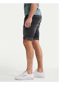 Petrol Industries Szorty jeansowe M-1050-SHO003 Czarny Regular Fit. Kolor: czarny. Materiał: bawełna #4