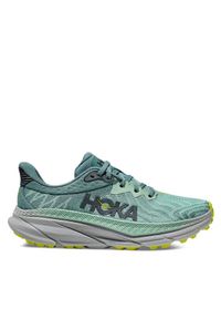 HOKA - Hoka Buty Challenger 7 1134498 Zielony. Kolor: zielony. Materiał: mesh, materiał