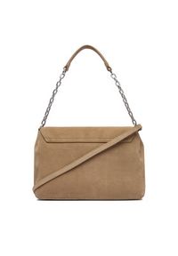 Gino Rossi - GINO ROSSI Torebka EO-LA224-19145 Beżowy. Kolor: beżowy. Materiał: zamszowe, skórzane #6