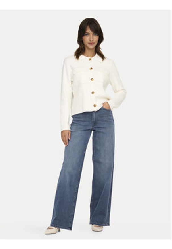only - ONLY Jeansy Madison 15338787 Niebieski Wide Leg. Kolor: niebieski