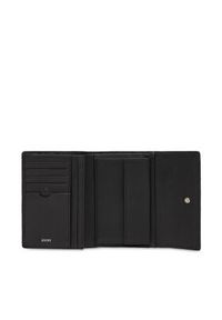JOOP! Duży Portfel Damski Leggero Stampa Cosma Wallet 4140007507 Czarny. Kolor: czarny. Materiał: skóra