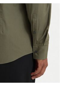 Hugo - HUGO Koszula Kenno 50289499 Zielony ciemny Slim Fit. Kolor: zielony. Materiał: bawełna #5