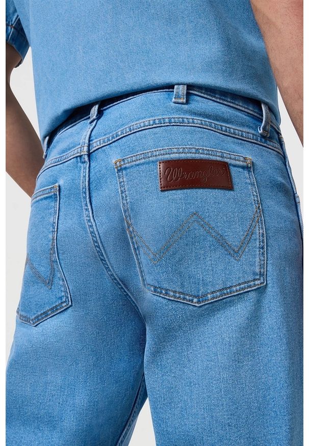 Wrangler - WRANGLER MĘSKIE SPODNIE JEANSOWE WRANGLER GREENSBORO MIST 112364971