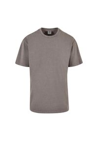 Urban Classics - Męska Koszulka Acid Wash Heavy Oversized T-shirt. Kolor: szary. Sport: turystyka piesza #1