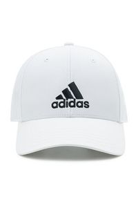 Adidas - adidas Czapka z daszkiem Lightweight Embroidered Baseball GM6260 Biały. Kolor: biały. Materiał: materiał
