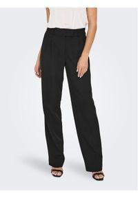 only - ONLY Spodnie materiałowe 15298840 Czarny Straight Fit. Kolor: czarny. Materiał: syntetyk
