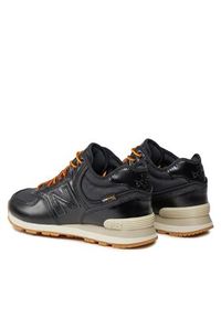 New Balance Sneakersy U574HMZ Czarny. Kolor: czarny. Materiał: skóra. Model: New Balance 574 #4