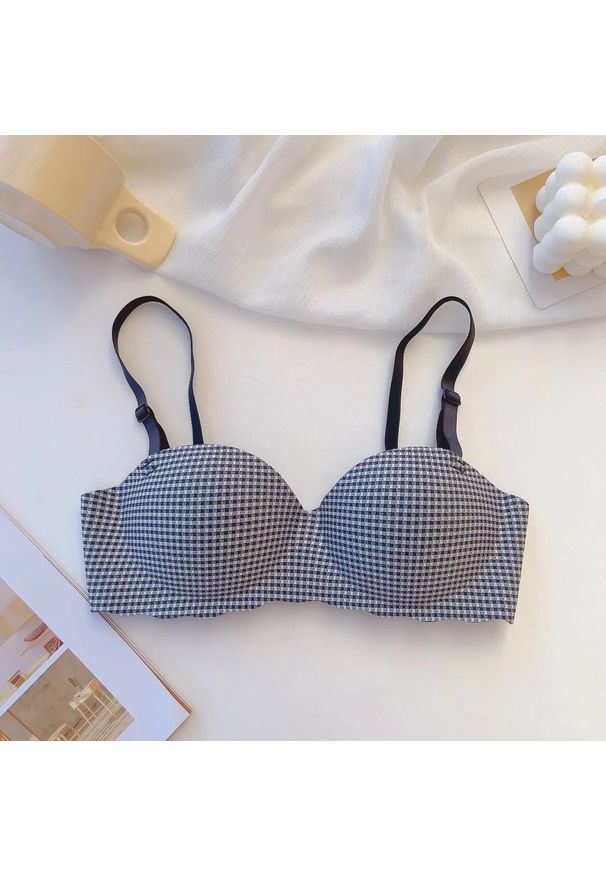 Intica - Biustonosz balkonetka miękki do codziennych stylizacji Kenda. Kolor: czarny. Materiał: materiał