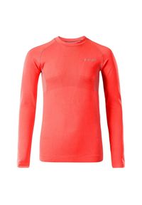 Hi-tec - Koszulka Termoaktywna Dziecięca Z Długim Rękawem Karti. Kolor: czerwony. Długość rękawa: długi rękaw. Długość: długie #1