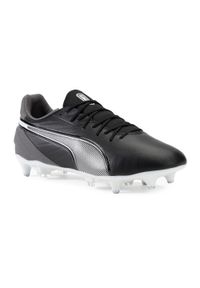 Puma - Buty piłkarskie męskie PUMA King Match MxSG. Kolor: czarny, szary, wielokolorowy. Sport: piłka nożna