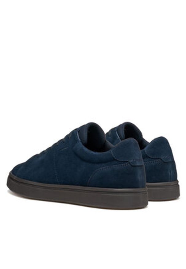 Geox Sneakersy U Baltmoore U55LDA 00022 C4064 Granatowy. Kolor: niebieski. Materiał: zamsz, skóra