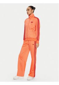 Adidas - adidas Spodnie dresowe adicolor Classic Firebird JP2309 Pomarańczowy Loose Fit. Kolor: pomarańczowy. Materiał: syntetyk #3