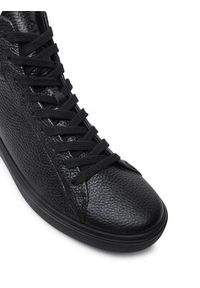 ecco - ECCO Sneakersy Soft 60 W 21922301001 Czarny. Kolor: czarny. Materiał: skóra
