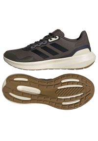 Adidas - Buty do biegania adidas Runfalcon 3.0 Tr M HP7569 brązowe. Zapięcie: sznurówki. Kolor: brązowy. Materiał: syntetyk, materiał. Szerokość cholewki: normalna