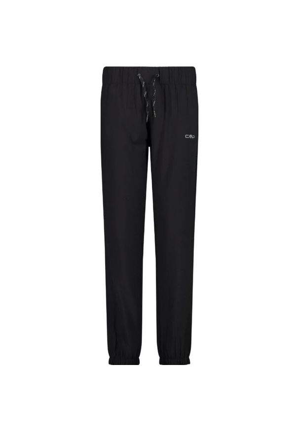 Jogging kobieta CMP. Kolor: czarny. Materiał: dresówka. Sezon: lato. Sport: bieganie