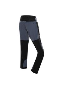 ALPINE PRO - Spodnie męskie trekkingowe Alpine Pro Akan 2. Kolor: wielokolorowy, niebieski, szary