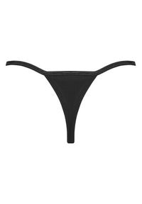 Karl Lagerfeld - KARL LAGERFELD Stringi B1W47048 Czarny. Kolor: czarny. Materiał: bawełna #2