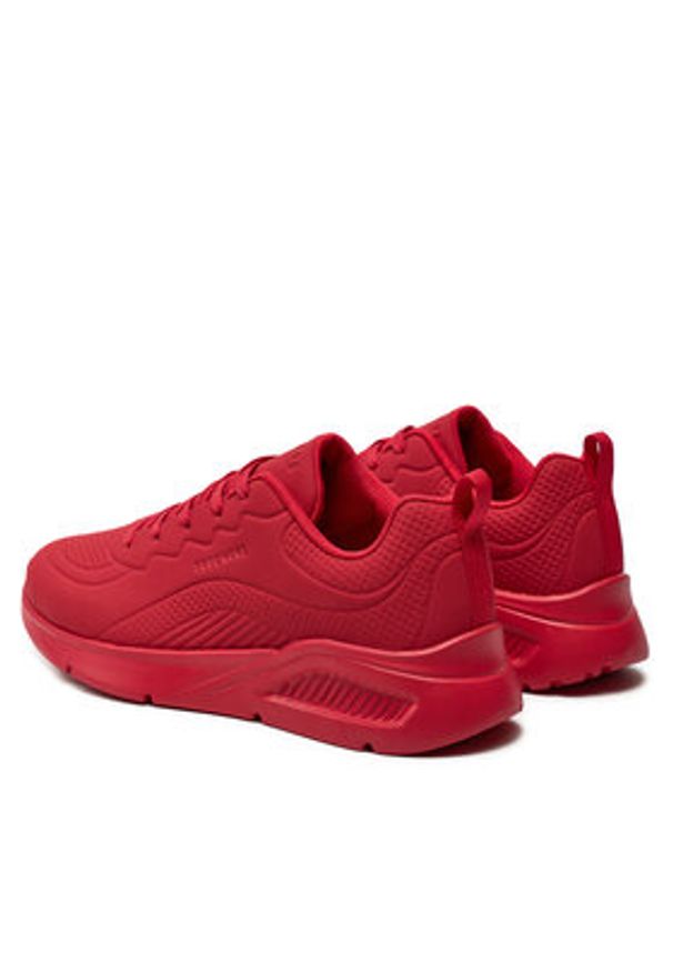 skechers - Skechers Sneakersy Uno Lite-Lighter One 183120/RED Czerwony. Kolor: czerwony. Materiał: materiał