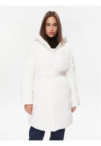 Calvin Klein Jeans Kurtka zimowa J20J221894 Écru Regular Fit. Materiał: syntetyk. Sezon: zima #1