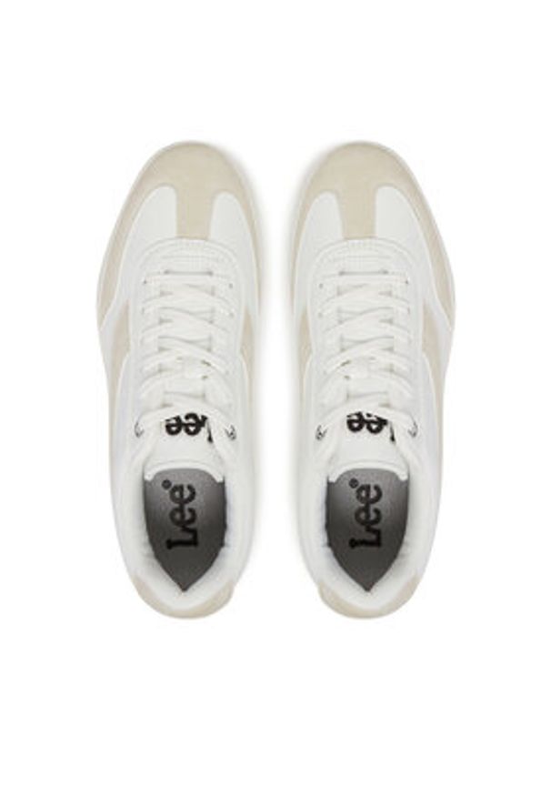 Lee Sneakersy Lian Women Low 50251005.1FG Biały. Kolor: biały. Materiał: skóra