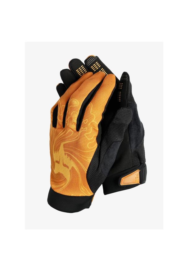 FOX - Rękawiczki rowerowe męskie Fox Ranger Glove Frequency. Kolor: pomarańczowy