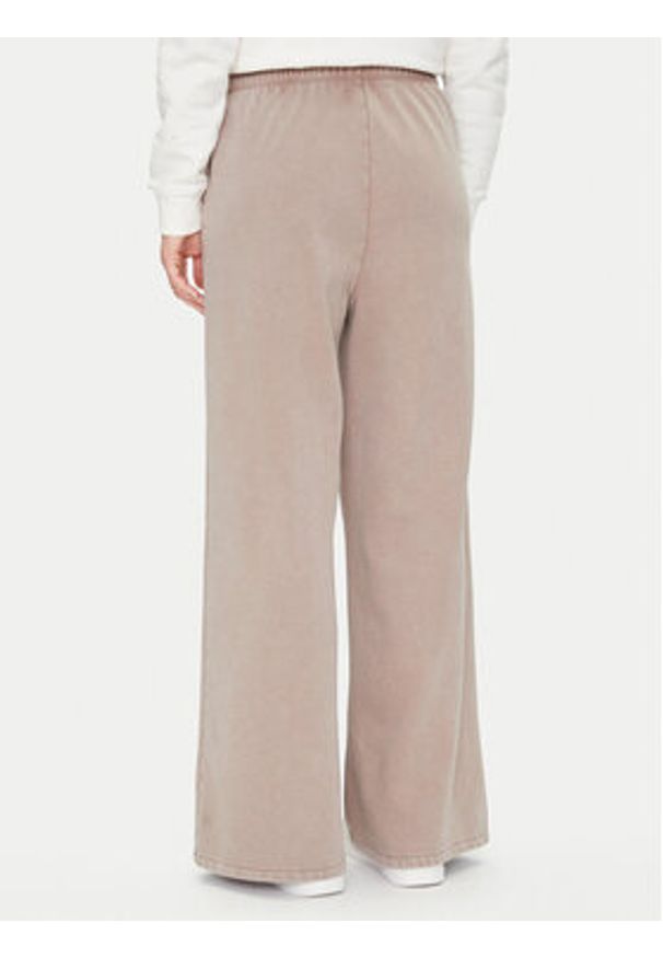 GAP - Gap Spodnie dresowe 732776-10 Beżowy Wide Leg. Kolor: beżowy. Materiał: bawełna