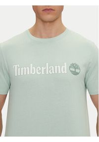 Timberland T-Shirt TB0A5UPQ Zielony Regular Fit. Kolor: zielony. Materiał: bawełna #5