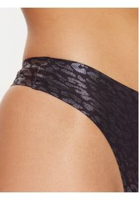 Chantelle Stringi Soft Stretch C11DG9 Granatowy. Kolor: niebieski. Materiał: syntetyk