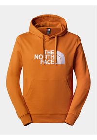 The North Face Bluza Light Drew Peak NF00A0TE Pomarańczowy Regular Fit. Kolor: pomarańczowy. Materiał: bawełna