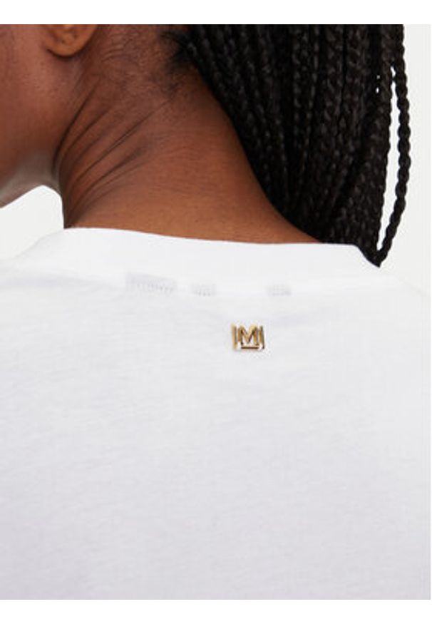 Marciano Guess T-Shirt Ss tshirt kim Biały Regular Fit. Kolor: biały. Materiał: bawełna, syntetyk